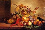 George Lance An Exotic Still Life painting
